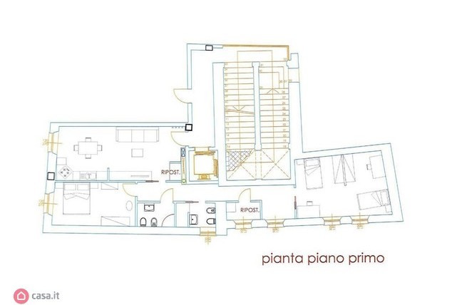 Trilocale in Vendita in zona Centro storico a Rimini